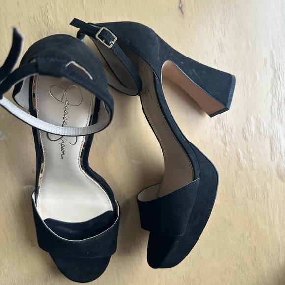 Jessica Simpson Black Platform Heels - Picture 15 of 15